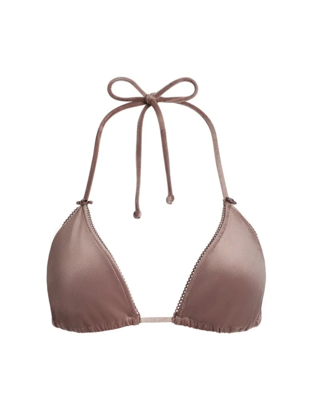 SKIMS Velvet Swim Triangle Bikini Top & Bottoms